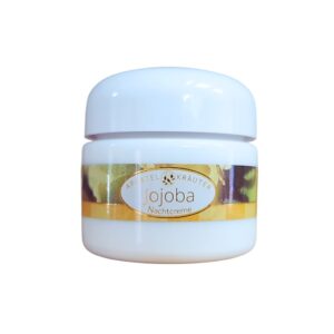 Intensiv schützende Nachtcreme mit Jojoba und Lavendel vorübergehend mit Ersatzetikett
