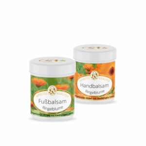 Set bestehend aus Ringelblumen Handbalsam und Ringelblumen Fussbalsam 50ml